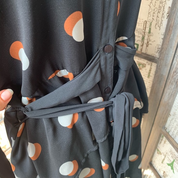 Sabie Polka Dot Dress Size Small - Picture 10 of 11